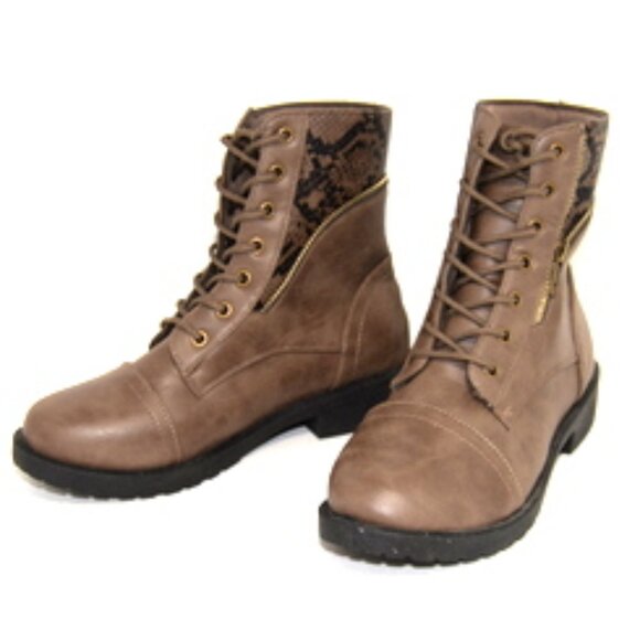 Olivia + Kate Women’s Leanna Hiking Boots - Size: US 7 – Color: Tan - Picture 2 of 8